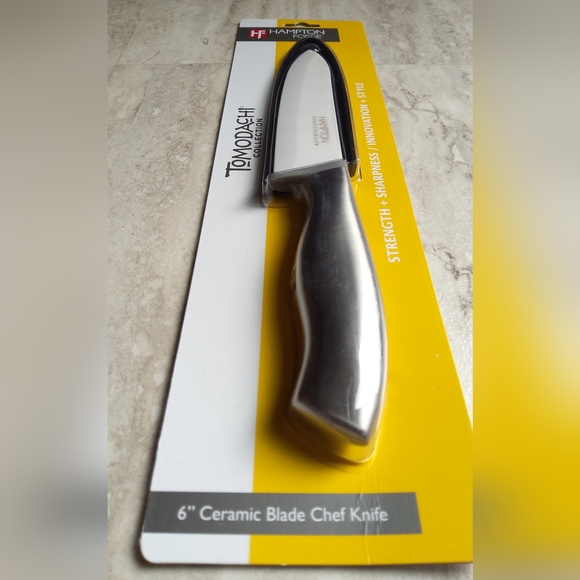 NEW Hampton Forge Tomodachi 6 inch Ceramic Chef Knife - Picture 5 of 5